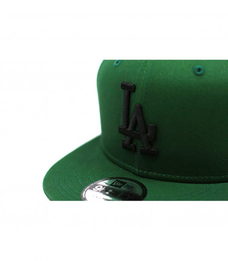 snapback LA verde negro